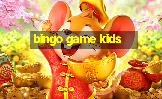 bingo game kids