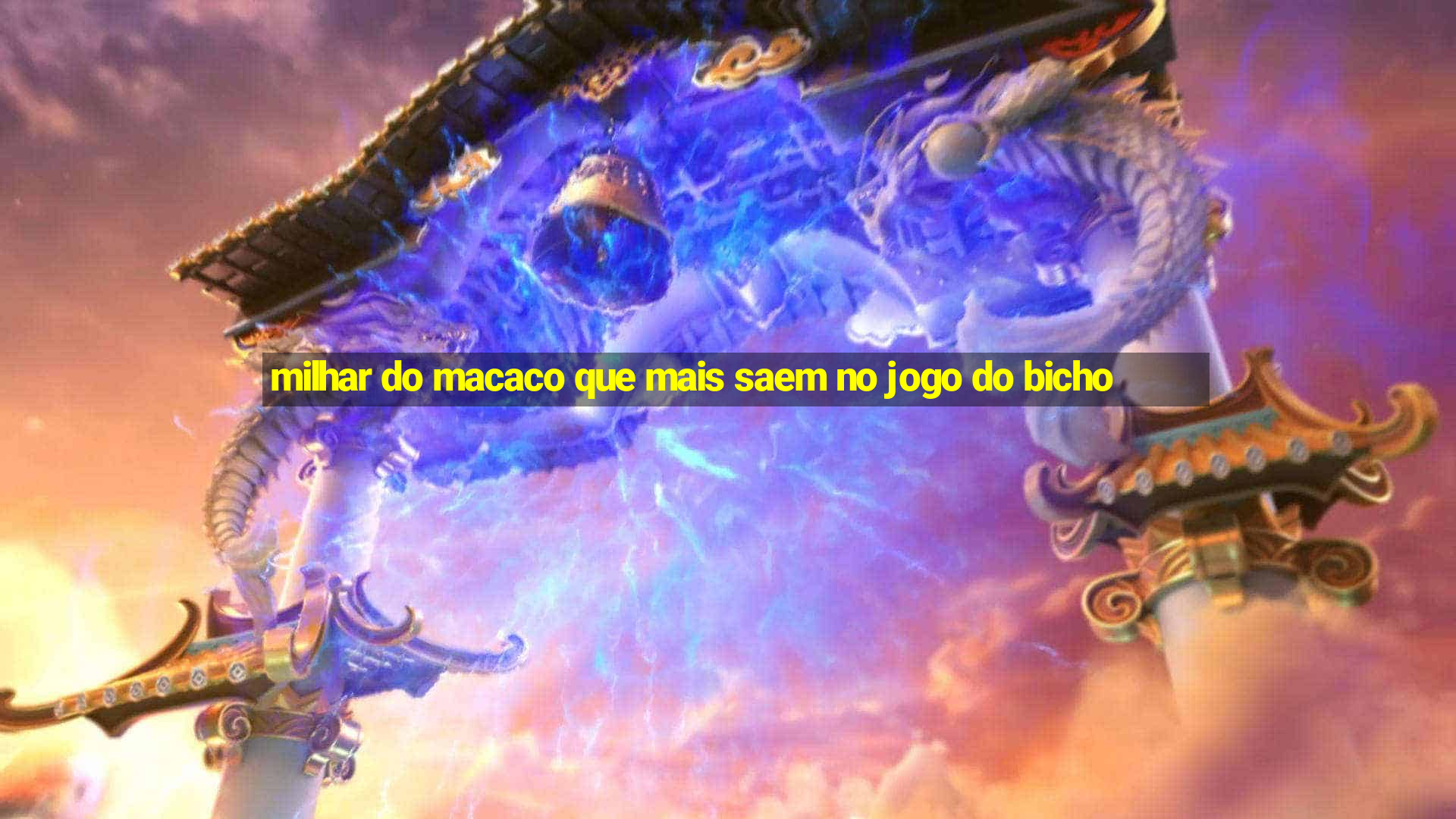 milhar do macaco que mais saem no jogo do bicho