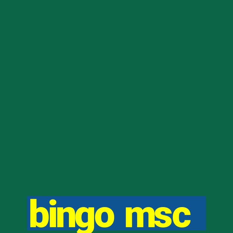 bingo msc