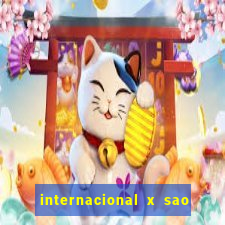 internacional x sao paulo palpite