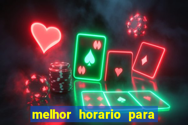 melhor horario para jogar fortune rabbit