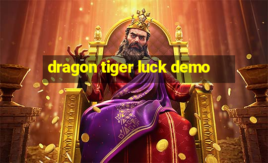 dragon tiger luck demo