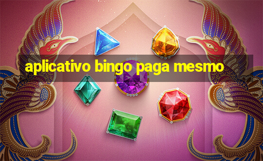 aplicativo bingo paga mesmo