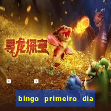 bingo primeiro dia de aula