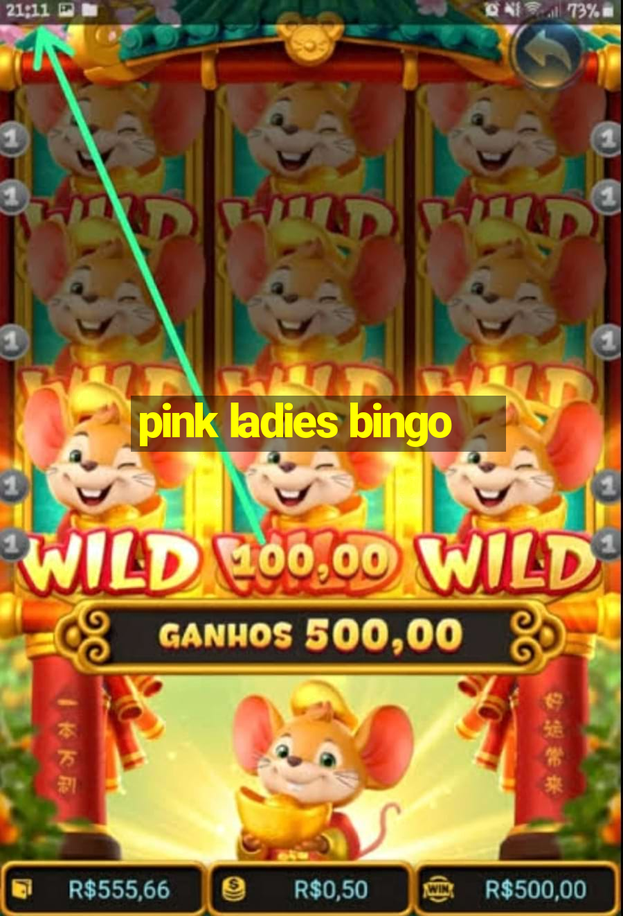 pink ladies bingo