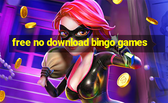 free no download bingo games