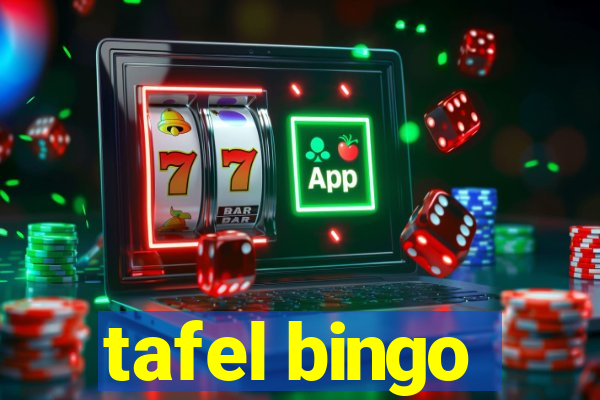 tafel bingo