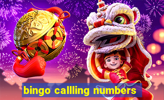 bingo callling numbers