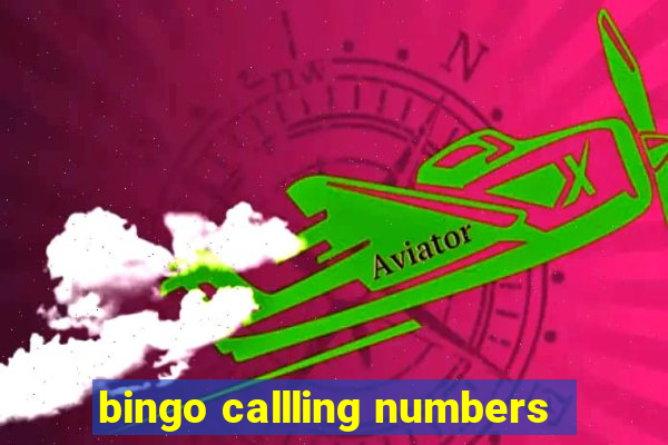 bingo callling numbers