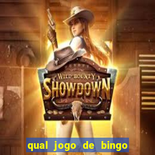 qual jogo de bingo que ganha dinheiro de verdade