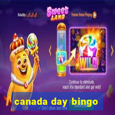 canada day bingo