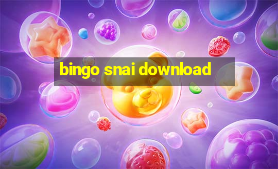 bingo snai download