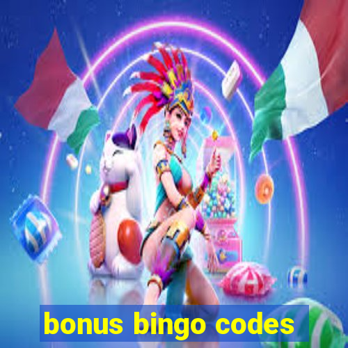 bonus bingo codes