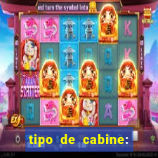 tipo de cabine: bingo interna