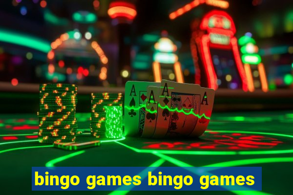 bingo games bingo games