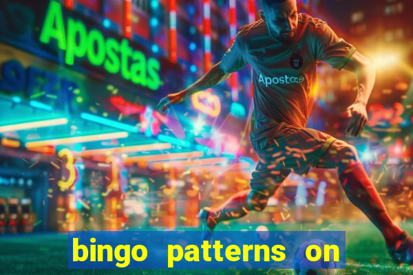 bingo patterns on slot machines