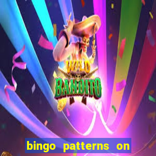 bingo patterns on slot machines