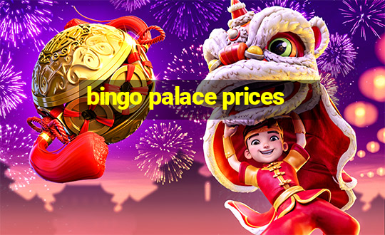 bingo palace prices