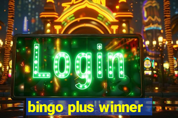 bingo plus winner