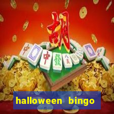 halloween bingo games for kids