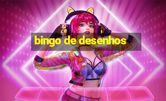 bingo de desenhos