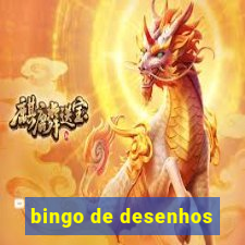 bingo de desenhos