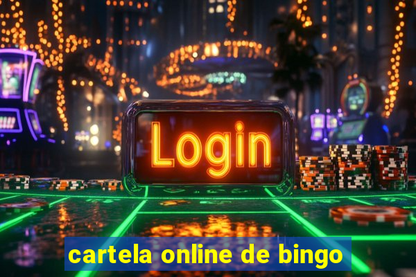 cartela online de bingo