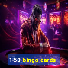 1-50 bingo cards