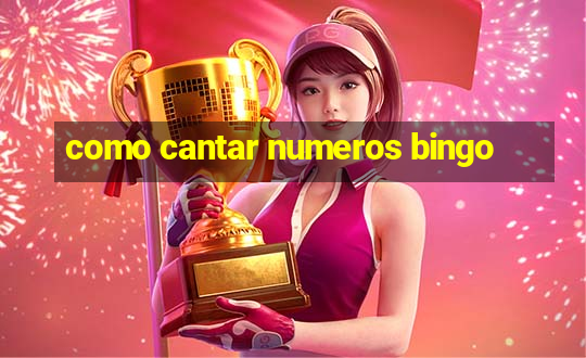 como cantar numeros bingo