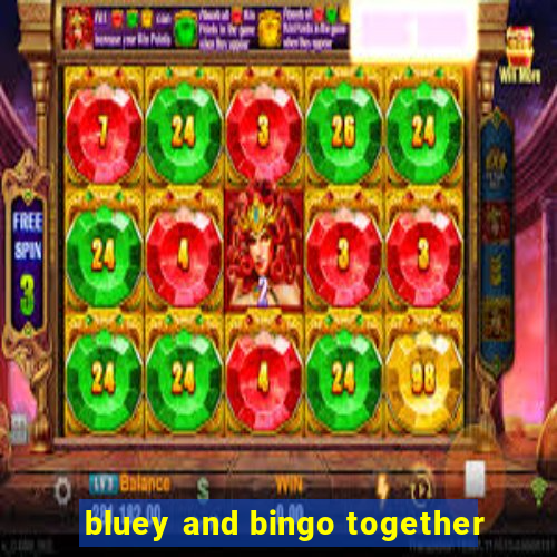 bluey and bingo together