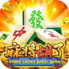 online casino poker game