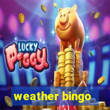 weather bingo