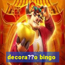 decora??o bingo