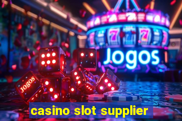 casino slot supplier