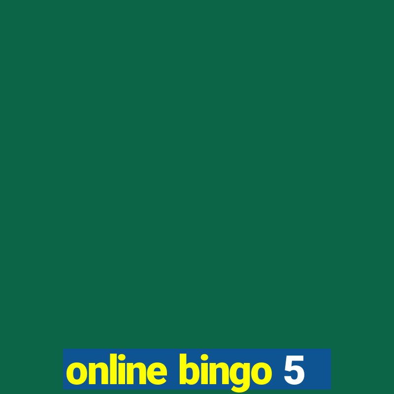 online bingo 5