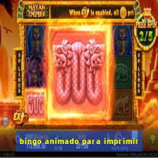 bingo animado para imprimir