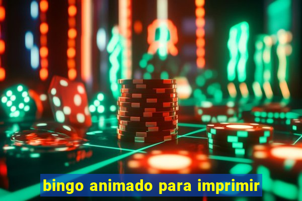 bingo animado para imprimir