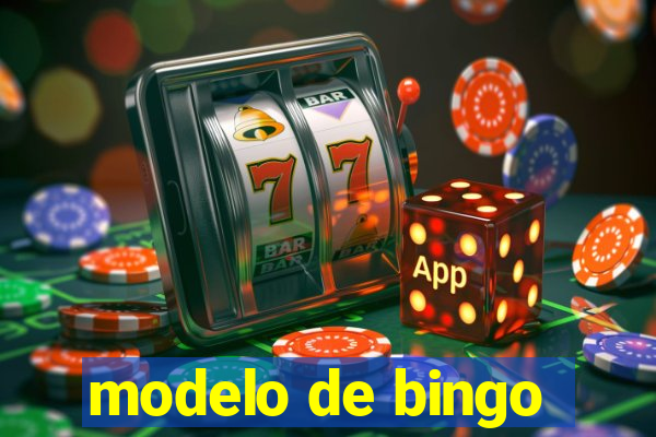 modelo de bingo