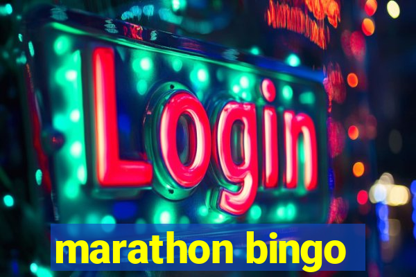 marathon bingo