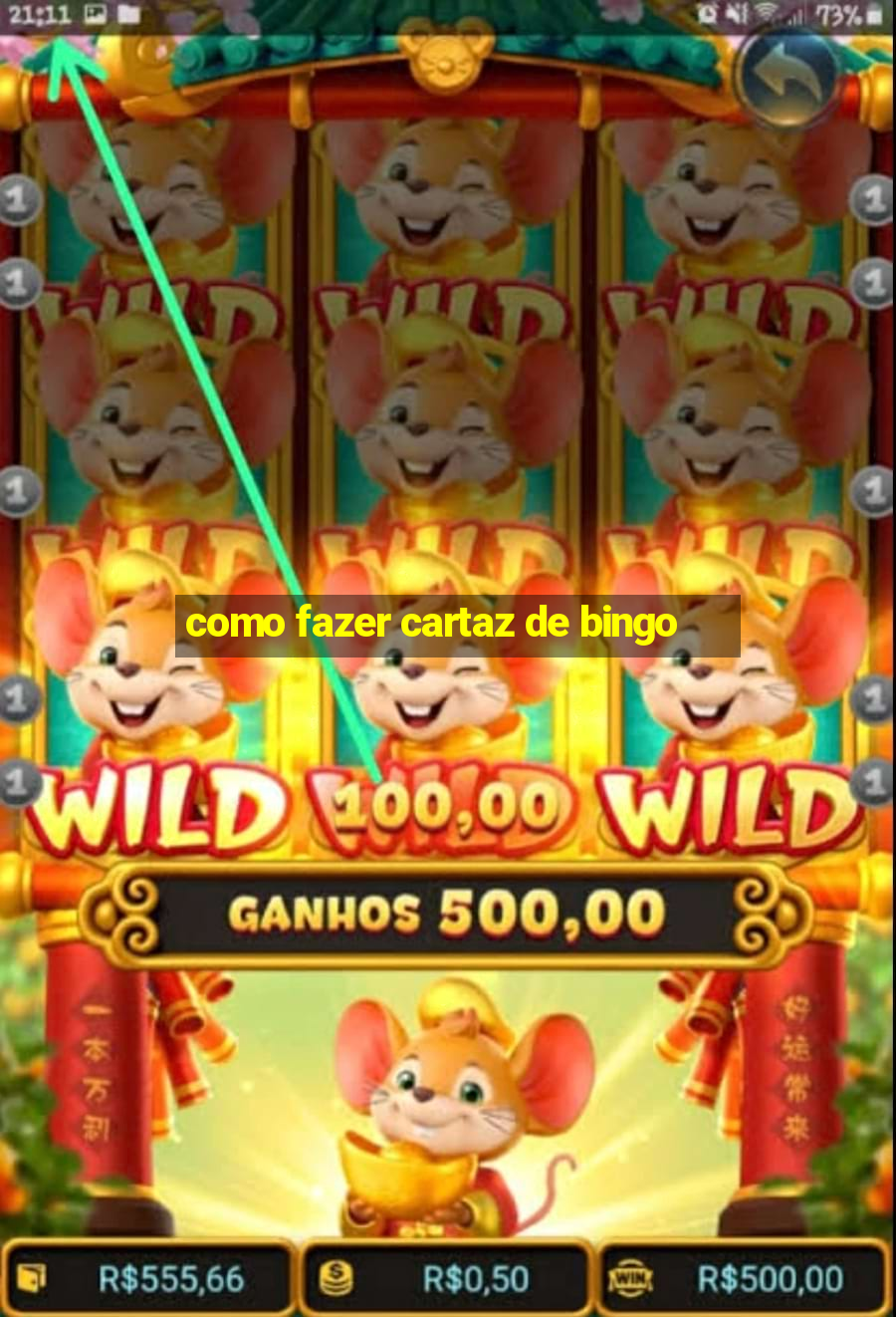 como fazer cartaz de bingo