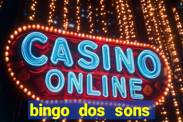 bingo dos sons iniciais como jogar