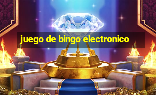 juego de bingo electronico