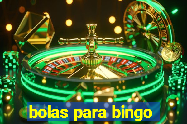 bolas para bingo