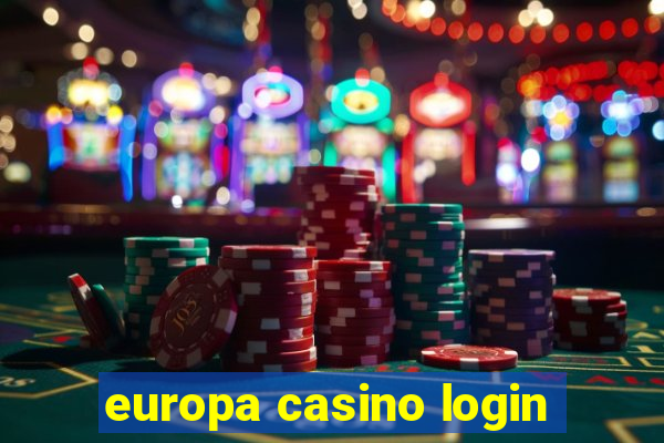 europa casino login