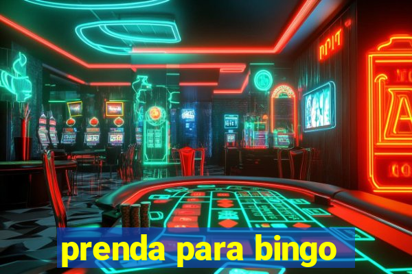 prenda para bingo