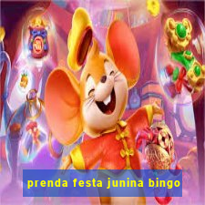 prenda festa junina bingo