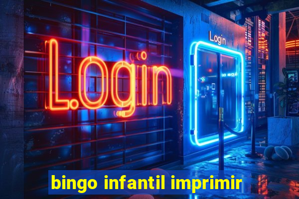 bingo infantil imprimir