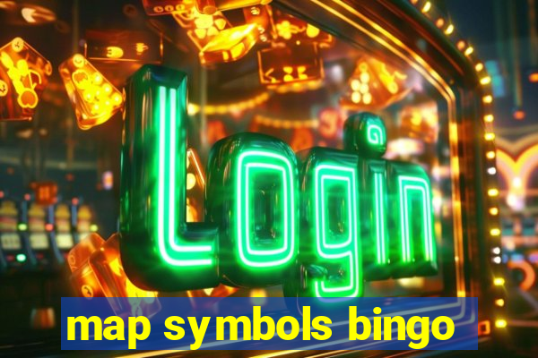 map symbols bingo