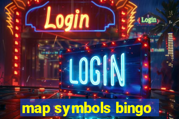 map symbols bingo