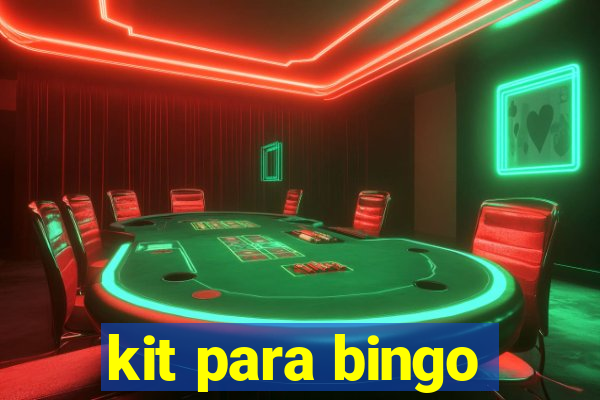 kit para bingo